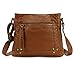 Scarleton Soft Washed Square Style Crossbody Bag H178904 - Brown