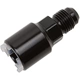 Russell 640863 -6 AN Male to 5/16" SAE Quick-Disconnect Female Push-On EFI Fitting