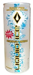 Liquid Ice Energy Drink Sugar Free, 8.3-Ounce Cans (Pack of 24)