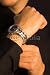 Wallmonkeys Peel and Stick Wall Decals - Business Man - Watch - Removable Graphic