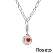 ROSATO Made in Italy Nice Necklace Beautifully Designed in Multicolor Enamel and 925 Sterling silver. Total item weight 10.3g Length 18in