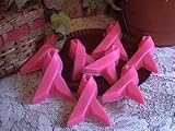 Pink Ribbon Soy Wax Tart in Cinnamon Nutmeg Clove Spice