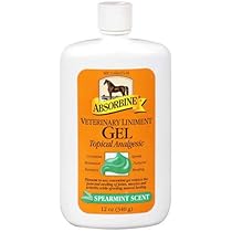Absorbine Veterinary Liniment Gel Topical Analgesic Sore Muscle and Joint Pain Relief
