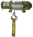Keeper Corporation KT4000C Trakker 1.6-horsepower Electric Winch - 4,000-Pound Capacity (Camouflage)