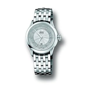 Oris Women's Artelier Collection Automatic Diamond Stainless Steel Watch #56176044091MB