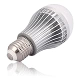 Lighting EVER 6 Watt LED Bulbs, Replace 50 Watt Incandescent Bulb, E27 Medium Screw, Energy Efficient Lights, Warm White