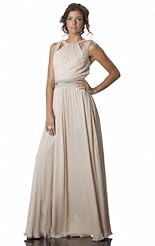 Chiffon/Taffeta/Tulle Beaded Sequined Applique Lace Crystals Crystal  Dress