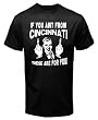 IF YOU AINT FROM CINCINNATI OHIO THESE ARE FOR YOU HARDCORE CITY PRIDE BLACK T SHIRT