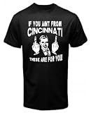 IF YOU AINT FROM CINCINNATI OHIO THESE ARE FOR YOU HARDCORE CITY PRIDE BLACK T SHIRT