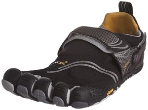 Vibram Fivefingers Mens KomodoSport Black/Gold/Grey 41