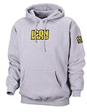 ICON Clothing - HOODY ICON BLOCK HTHR LG ~ ICON CLOTHING ~