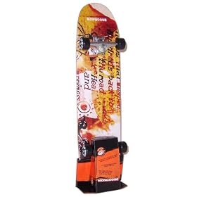 Mongoose 102 Complete Skateboard (Colors and Styles May Vary)
