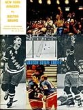 New York Rangers Vs. Boston Bruins Program