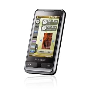 Samsung SGH-i900 Omnia (Navi-Vollversion D-A-CH, 8GB, UMTS/HSDPA, 5MP) modern-black Smartphone ohne Vertrag, ohne Branding, kein Simlock