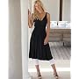V-neck dress