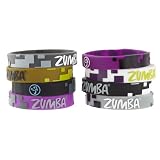 Zumba Wear Women's R-R- Remix Rubber Bracelets (Pack of 8) - Multicoloured, One Size