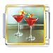 Tropical Martini Food Italian Charms Bracelet Link