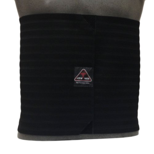 ITA-MED Breathable Elastic Abdominal Binder for Men, X-Large, 12 Inch Wide