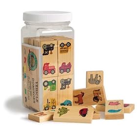 Vehicle Themed Dominoes - Crafted in the USA
