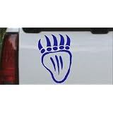 6in X 4.1in Blue -- Tribal Indian Bear Claw Western Car Window Wall Laptop Decal... by Rad Dezigns