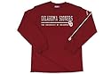 Oklahoma Sooners 100-Percent Cotton Long Sleeve T-Shirt