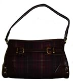 Etienne Aigner Purse Handbag Hawthorne Collection Plaid