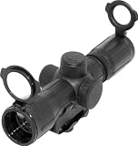 NcStar 4X30E Red and Green Illuminated Rubber AR15 Scope/Carry Handle Mount/Ruby Lens (SEECRAQ430R)