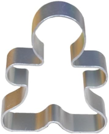 Wocuz Baking Cookie Cutter Aluminum Snowman Shape Cutter Cut Outs Mold for Party 10 PCS