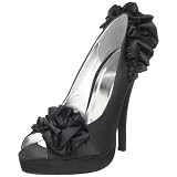 Liliana Womens Stefan-7 Peep-Toe Pump
