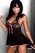 Black Mesh Slip With Thong