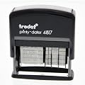 Trodat 4817 Wortbanddrehstempel Printy mit Datum schwarz