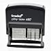 Trodat 4817 Wortbanddrehstempel Printy mit Datum schwarz