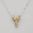 Necklace With 1.75ctw Genuine Citrines Beautifully Designed in 925 Sterling silver Length 16in