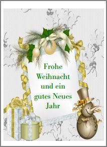 persönliches Flaschenetikett für Weihnachten