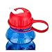 Zak! Designs Tritan Water Bottle with Flip-up Spout with Sven & Olaf from Frozen, Break-resistant and BPA-free plastic, 14 oz.