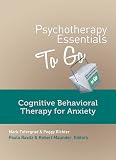 Cognitive behavioral therapy for anxiety