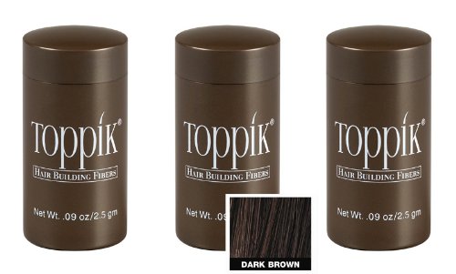 Amazing Instant Hair Product  !   3X Toppik All Natural Organic Keratin Protein 