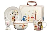 Disney Folk Tales, Fine China Breakfast Set in Gift Box, 4 Pieces