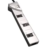 Tripp Lite TLP707TEL - Protect It! Surge Suppressor, 7 Outlets, 7ft Cord, w Tel/DSL, 1270 Joules-TRPTLP707TEL
