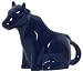 Stoneware Pottery Blue Sitting Cow Creamer 6"L 5"H, 6oz Set of 2