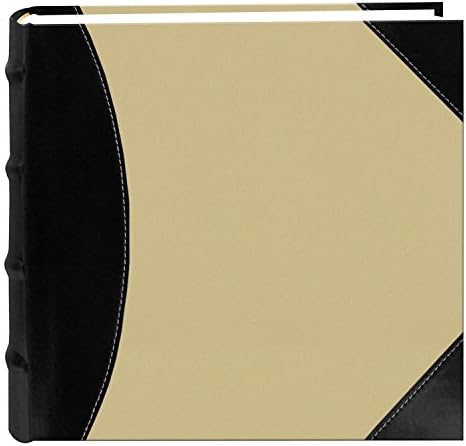 Pioneer 5-Up High Capacity Photo Album 12x12 -Black & Beige