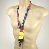 JEFF GORDON OFFICIAL LANYARD TICKET HOLDER KEYCHAIN