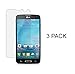 Simple LG Optimus L90 Screen Protectors,Gravydeals® Premium 2.5D 9H Ultra Slim Fit Tempered Glass Explosion Proof Protector Film Skin Sticker - 3 Pack