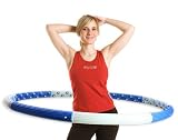 3G Hoop - Level 2 Anion Massage Fitness Hoola Hoop Weighted 1.5kgs and extra wide 110cm for advance user