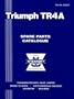 Triumph TR4A Parts Catalog (No. 514837)
