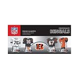 NFL Cincinnati Bengals 4-Pack Uniform Magnet Set