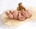 Ashton Drake Doll Silly Me with teddy bear and sheepskin rug - anatomically correct-boy - by Artist Sherry Rawn