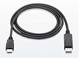 6 inch ( 15 cm) DP (Display Port) Male to HDMI Male Adapter Cable