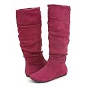 Soda Zulu Knee-High Boots Pink