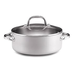Anolon Chef Clad 4-Quart Covered Dutch Oven by Anolon